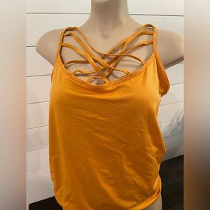 Plus size cross cross cami